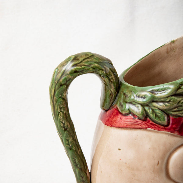 Majolica Pig Pitcher
