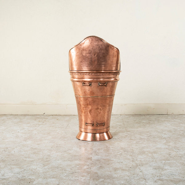 Copper Grape Gathering Basket