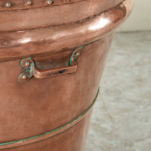 Copper Grape Gathering Basket