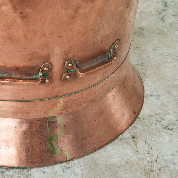 Copper Grape Gathering Basket