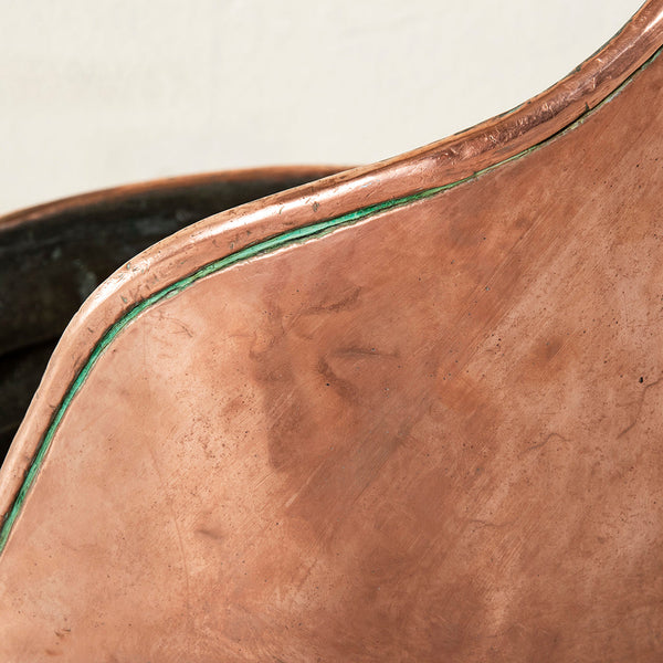 Copper Grape Gathering Basket