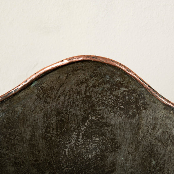 Copper Grape Gathering Basket