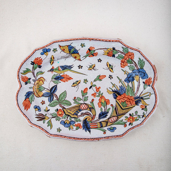 19th Century Quimper Platter