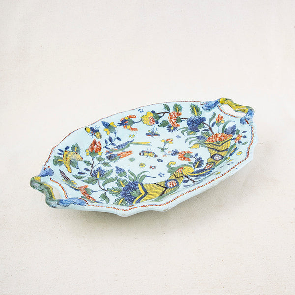 Desvres Faience Platter