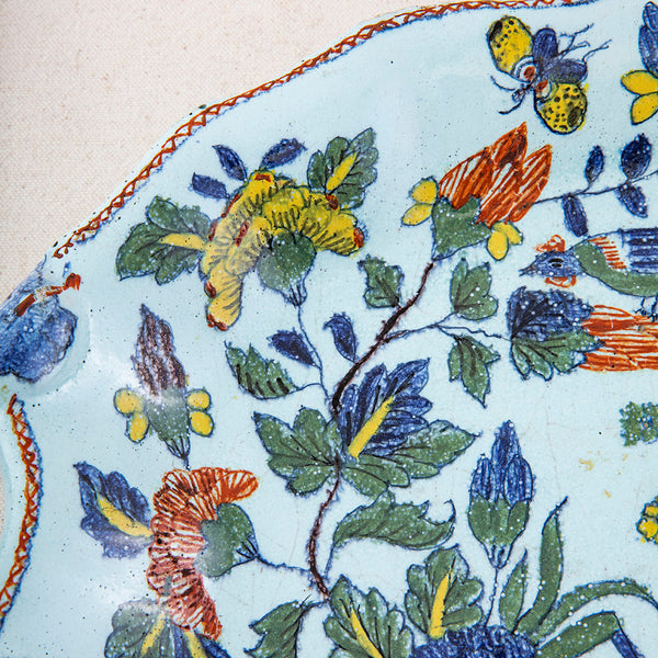 Desvres Faience Platter