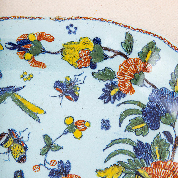 Desvres Faience Platter