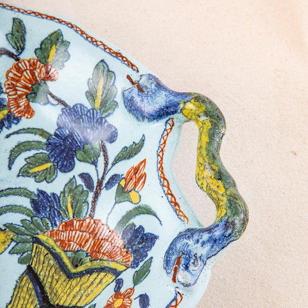 Desvres Faience Platter