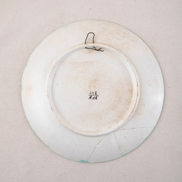 Large Majolica Plate