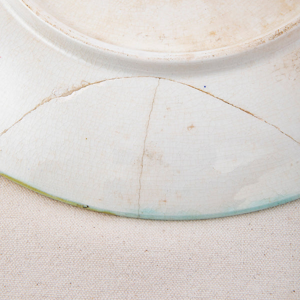 Large Majolica Plate