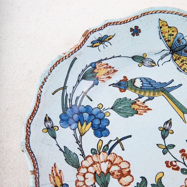 Faience Plate