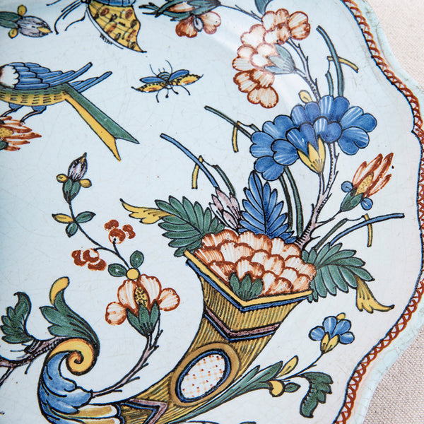 Faience Plate