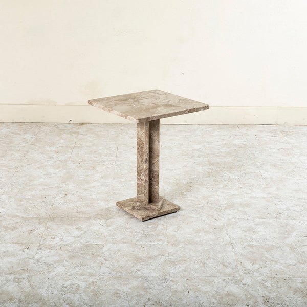 Square Stone Side Table