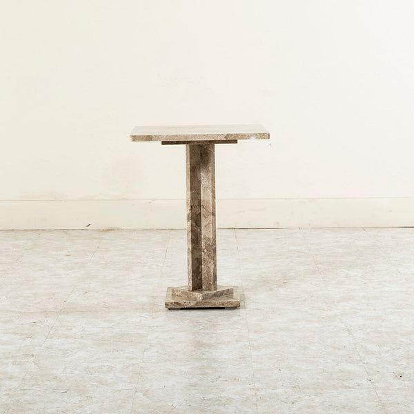 Square Stone Side Table