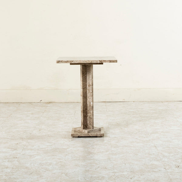 Square Stone Side Table