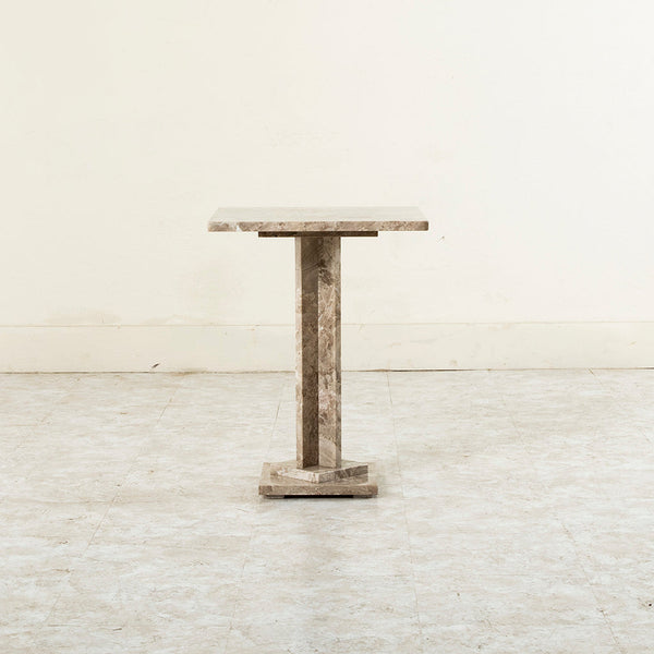 Square Stone Side Table