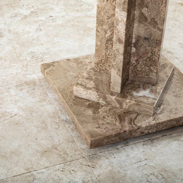 Square Stone Side Table
