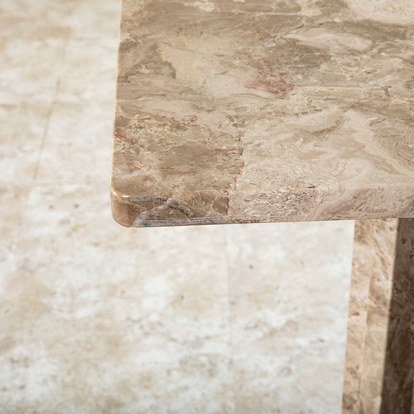 Square Stone Side Table