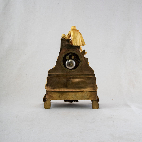 Gilt Bronze Mantle Clock