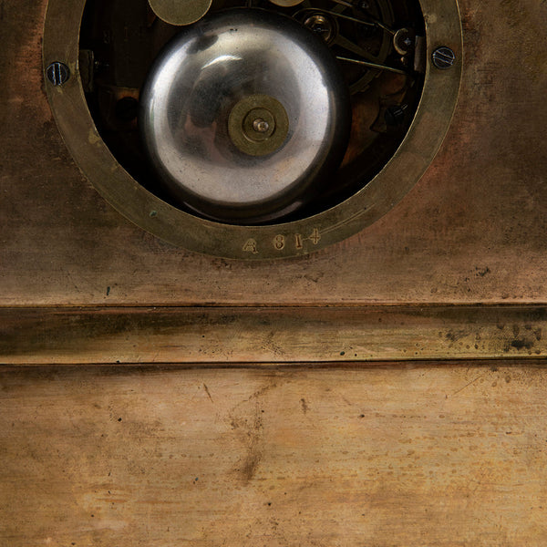 Gilt Bronze Mantle Clock