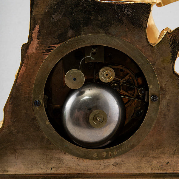 Gilt Bronze Mantle Clock
