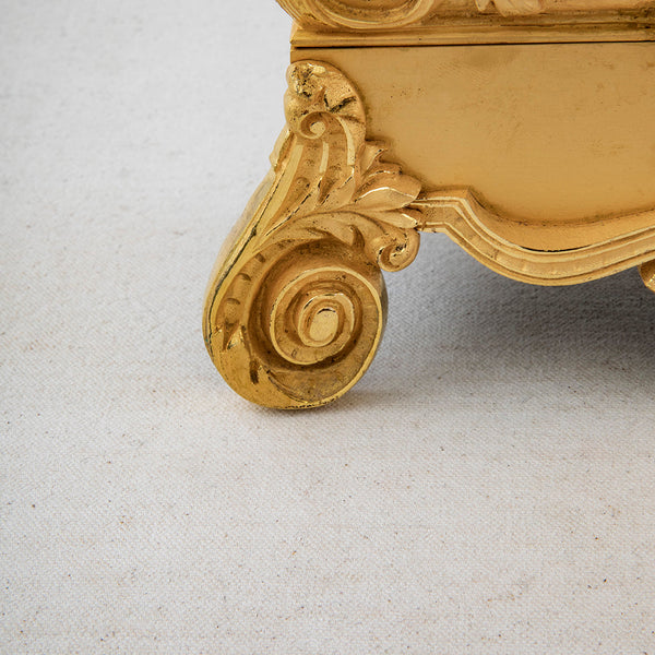 Gilt Bronze Mantle Clock