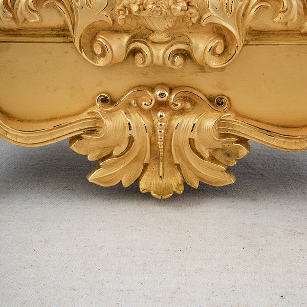 Gilt Bronze Mantle Clock