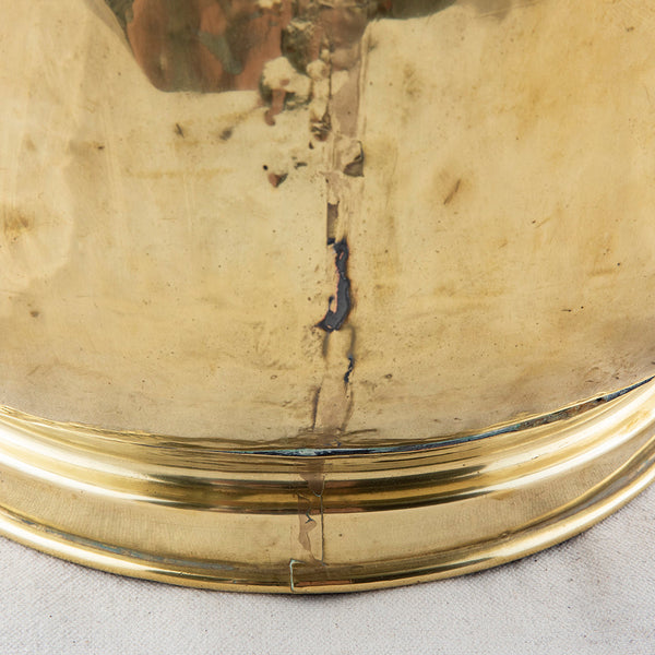 Brass Milk Can With Lid