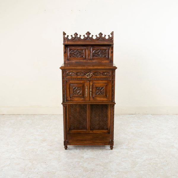 19th Century Gothic Cabinet
