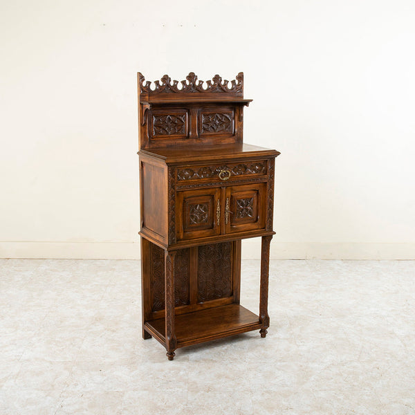 19th Century Gothic Cabinet