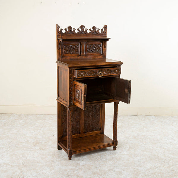 19th Century Gothic Cabinet