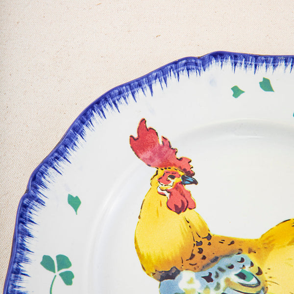 Rooster Plate