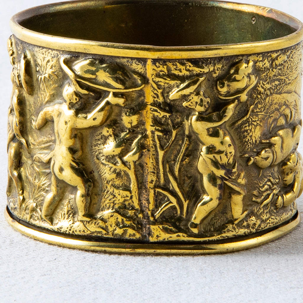 Antique Brass Napkin Rings