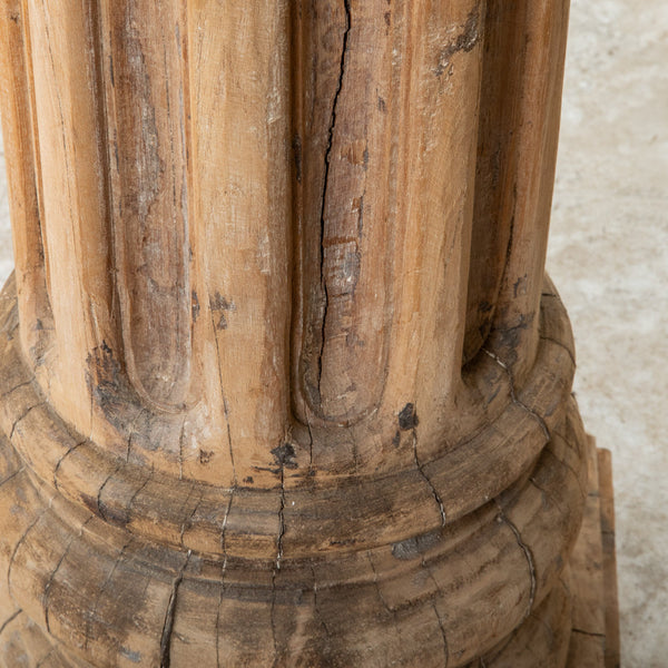 Pair of Wooden Columns
