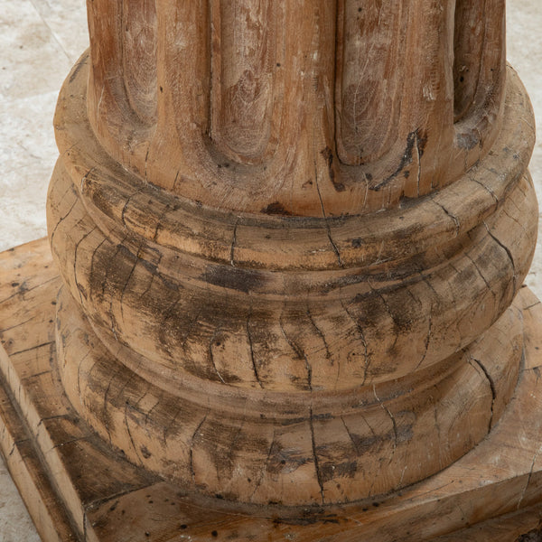 Pair of Wooden Columns
