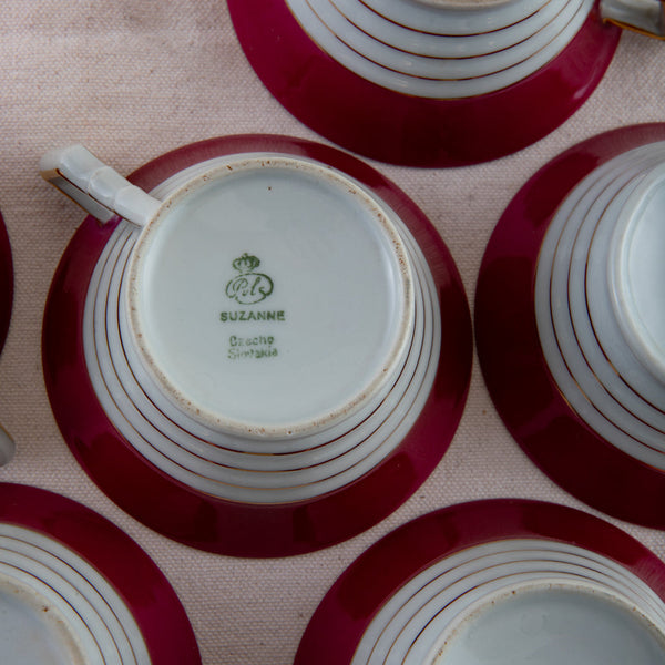 Art Deco Tea Service