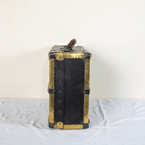 Black and Brass Suitcase