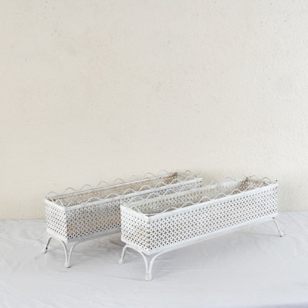 Pierced Iron Jardiniere