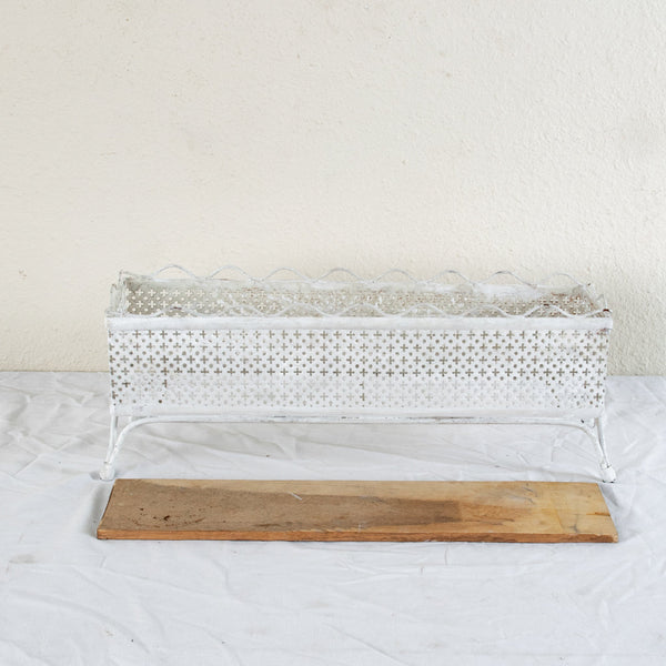 Pierced Iron Jardiniere