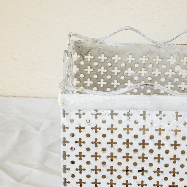 Pierced Iron Jardiniere