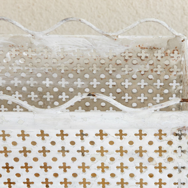 Pierced Iron Jardiniere