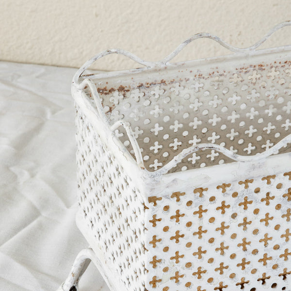 Pierced Iron Jardiniere