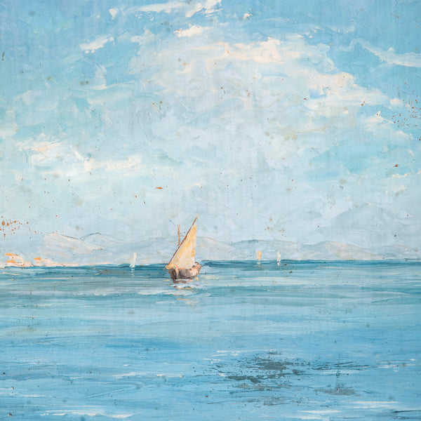 Large Framed Oil Painting