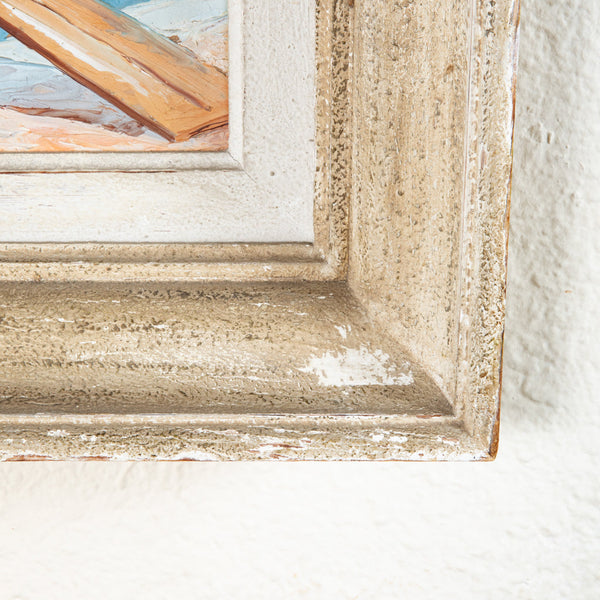 Large Framed Oil Painting