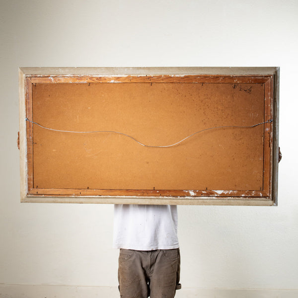 Large Framed Oil Painting