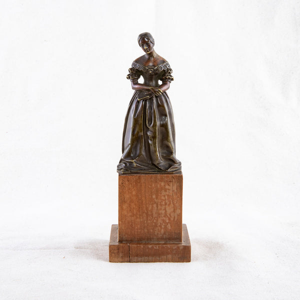 Mounted Bronze Sculpture