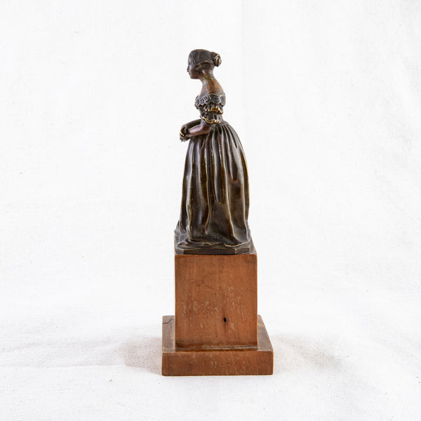 Mounted Bronze Sculpture