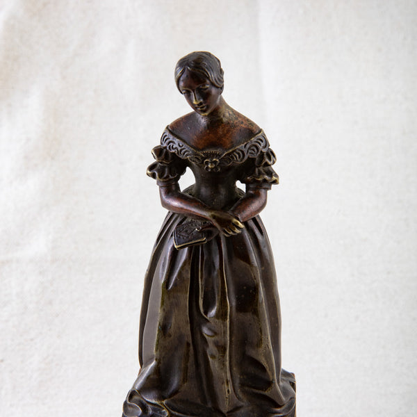 Mounted Bronze Sculpture