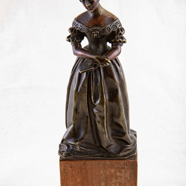 Mounted Bronze Sculpture