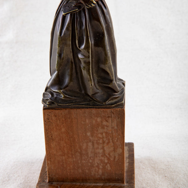 Mounted Bronze Sculpture