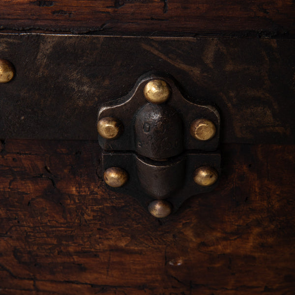 Wooden and Brass Trunk